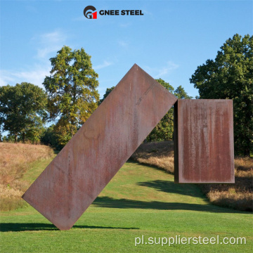 Corten A Wethering Steel Talerz